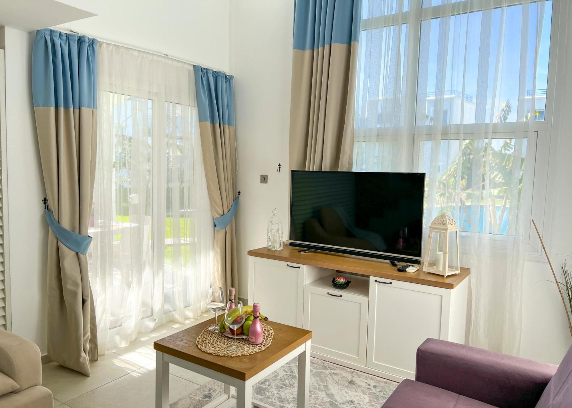 Garden Loft Apt With Pool In Alsancak Kyrenia 키레니아 외부 사진