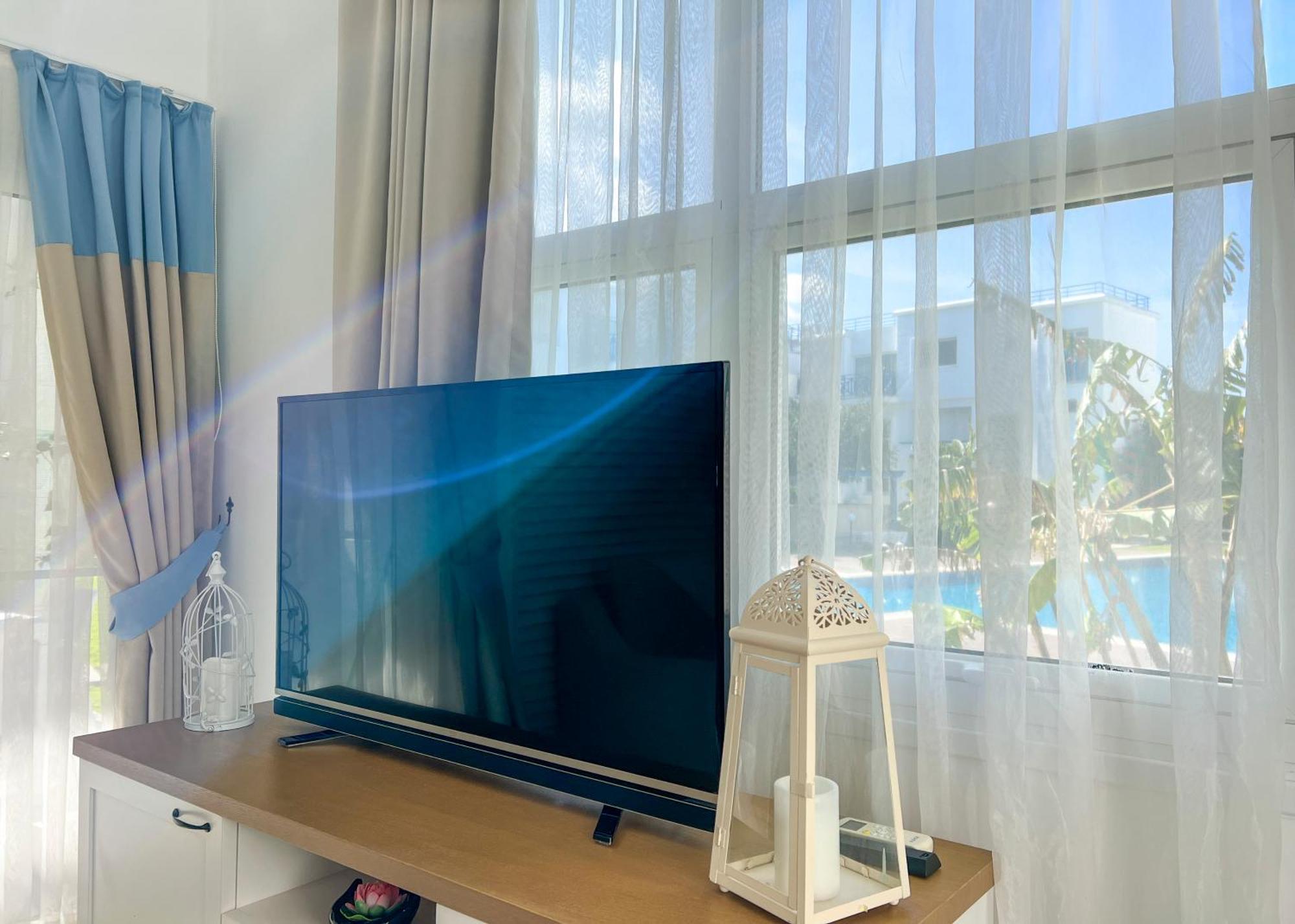 Garden Loft Apt With Pool In Alsancak Kyrenia 키레니아 외부 사진